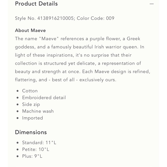 Anthropologie Maeve Embroidered Tube Top NWT Size 14 & 16W - Picture 16 of 16